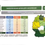 Щодо забезпечення потреб населення деревиною паливною та інформація про наявність, реалізацію дровяної деревини та цінову політику